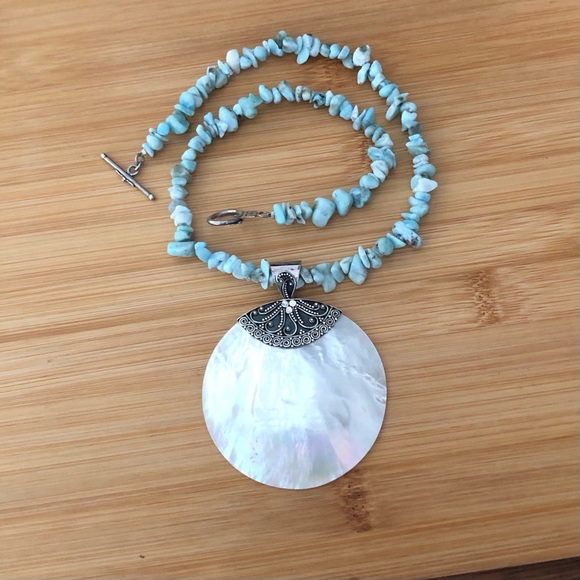 Meran Indonesia Jewelry - $112  Designer Estate Necklace & Pendant  Sterling   Marked Meran 925 INDONESIA